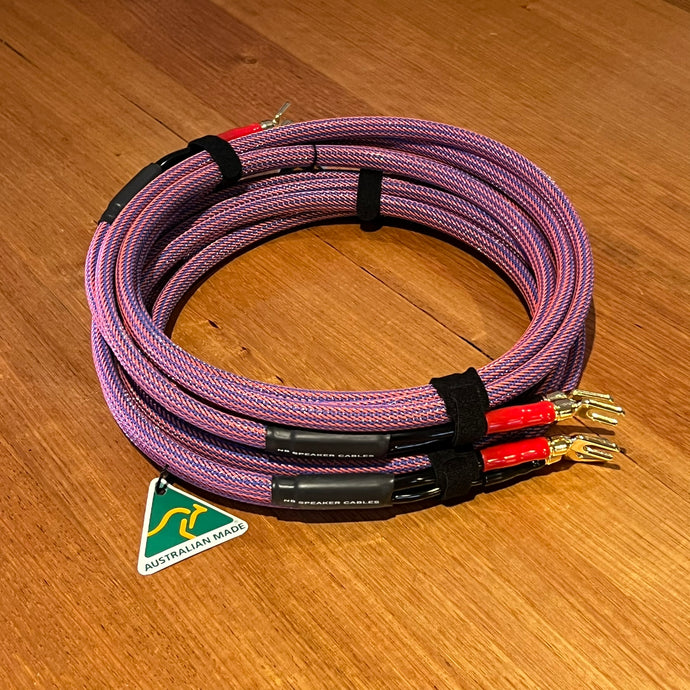 3m - 14 AWG - Speaker Cable - Pair - AS NEW