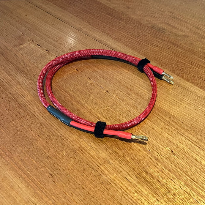 1m - 11 AWG - Red - Speaker Cable - Single - DEMO